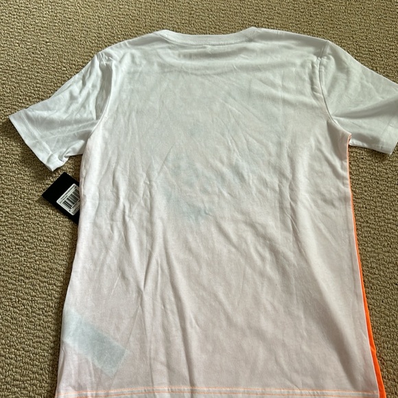 Boys Converse Orange White and Black T-Shirt - Picture 2 of 3